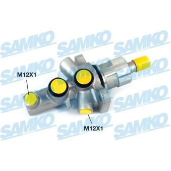 Maître-cylindre de frein SAMKO P30224 pour RENAULT R21 4.4i - 320cv