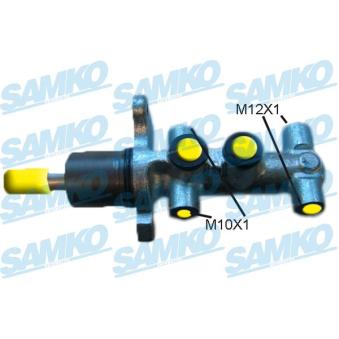 Maître-cylindre de frein SAMKO P30330 pour OPEL VIVARO 2.0 CDTI - 90cv