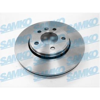 Jeu de 2 disques de frein avant SAMKO OEM 91159915