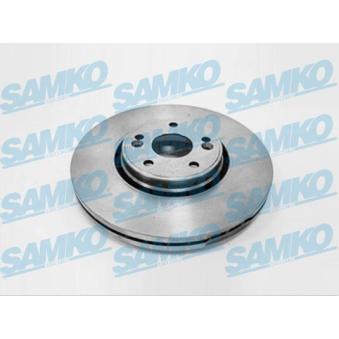 Jeu de 2 disques de frein avant SAMKO [R1017V]