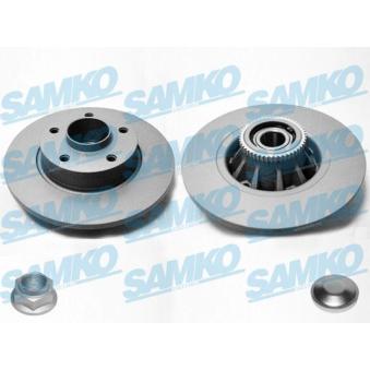 Jeu de 2 disques de frein arrière SAMKO OEM 8200228610