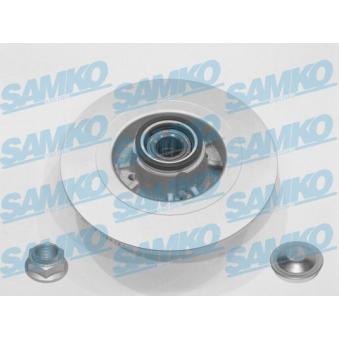 Jeu de 2 disques de frein arrière SAMKO OEM 7701208230