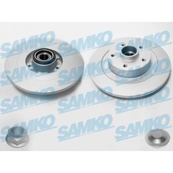 Jeu de 2 disques de frein arrière SAMKO OEM 432000015R