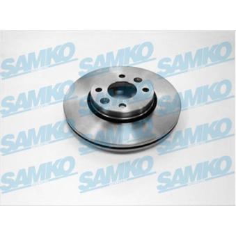 Jeu de 2 disques de frein avant SAMKO [R1058V]