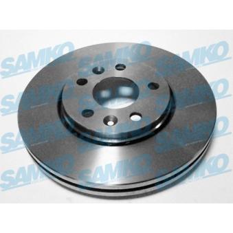 Jeu de 2 disques de frein avant SAMKO OEM 4422285