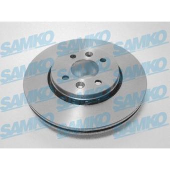 Jeu de 2 disques de frein avant SAMKO OEM 402065719R