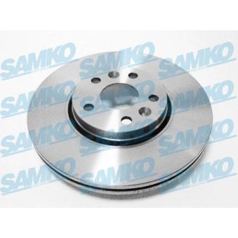 Jeu de 2 disques de frein avant SAMKO [R1075V]