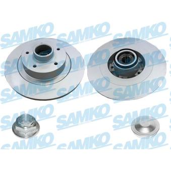 Jeu de 2 disques de frein arrière SAMKO OEM 432021878R