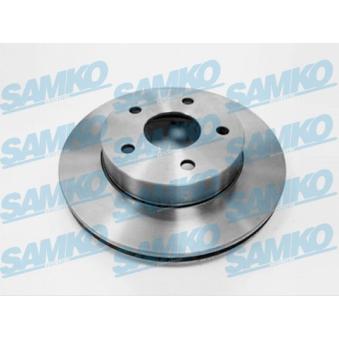 Jeu de 2 disques de frein avant SAMKO [R1563V]