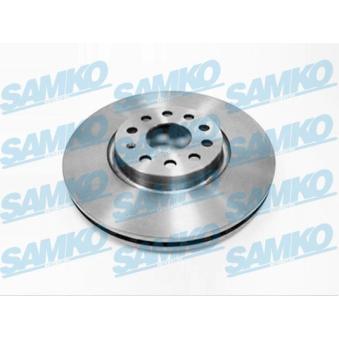 Jeu de 2 disques de frein avant SAMKO OEM 5QF615301A Jeu de 2 disques de frein avant SAMKO OEM 5QF615301A