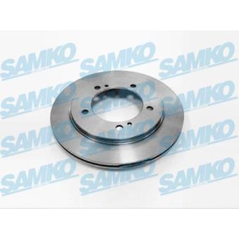 Jeu de 2 disques de frein avant SAMKO OEM 5521167D01