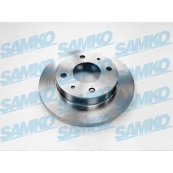 Jeu de 2 disques de frein arrière SAMKO [S8000P]