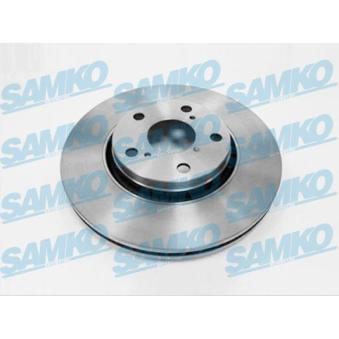 Jeu de 2 disques de frein avant SAMKO [T2014V]