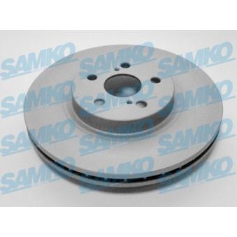 Jeu de 2 disques de frein avant SAMKO OEM 4351205050