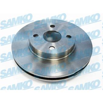 Jeu de 2 disques de frein avant SAMKO T2023V pour FORD FOCUS 1.6 VVT-i - 110cv