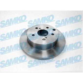 Jeu de 2 disques de frein arrière SAMKO [T2030P]