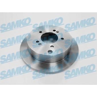 Jeu de 2 disques de frein arrière SAMKO [T2037P]