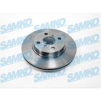 Jeu de 2 disques de frein avant SAMKO [T2047V]