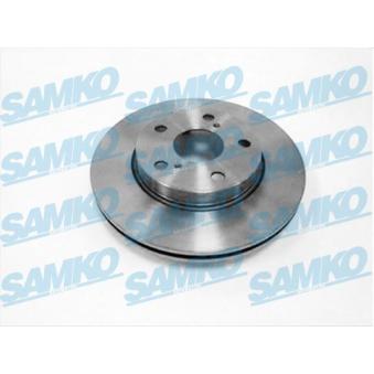 Jeu de 2 disques de frein avant SAMKO [T2054V]
