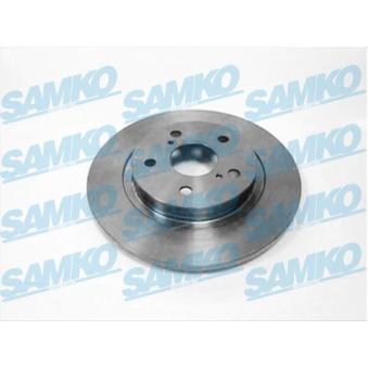 Jeu de 2 disques de frein arrière SAMKO [T2060P]