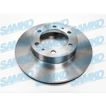 Jeu de 2 disques de frein avant SAMKO OEM 435120K101