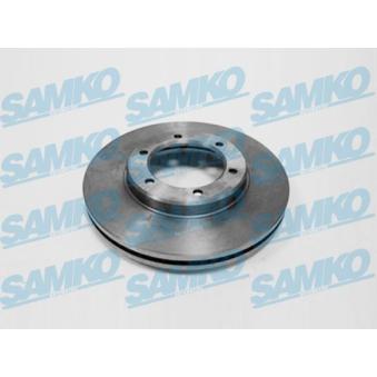 Jeu de 2 disques de frein avant SAMKO OEM 4351226130