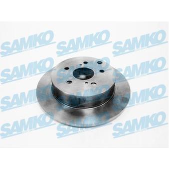 Jeu de 2 disques de frein arrière SAMKO OEM 424310F020