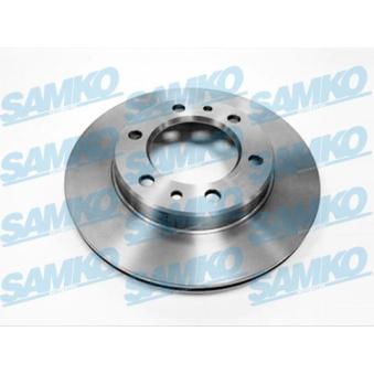 Jeu de 2 disques de frein avant SAMKO [T2661V]