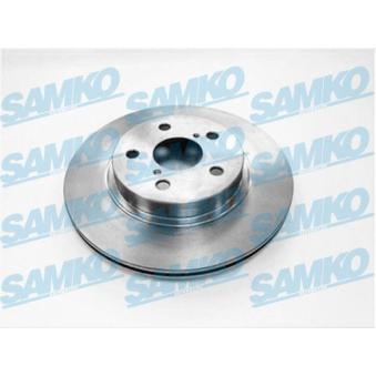 Jeu de 2 disques de frein avant SAMKO OEM 4351242020