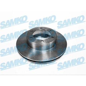 Jeu de 2 disques de frein avant SAMKO [T2877V]