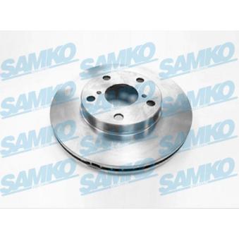 Jeu de 2 disques de frein avant SAMKO [T2878V]