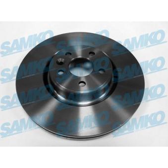 Jeu de 2 disques de frein avant SAMKO OEM 30736313