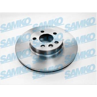 Jeu de 2 disques de frein avant SAMKO V2001V pour CADILLAC ESCALADE 2.5 Syncro - 110cv