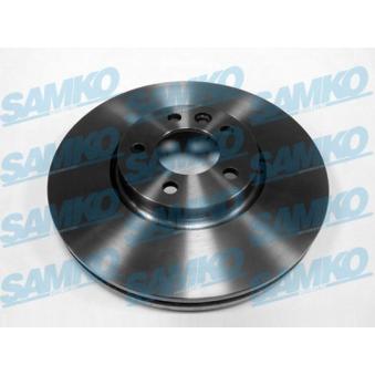 Jeu de 2 disques de frein avant SAMKO OEM 7E0615301C Jeu de 2 disques de frein avant SAMKO OEM 7E0615301C
