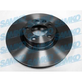 Disque de frein arrière droit SAMKO OEM 7P6615302A