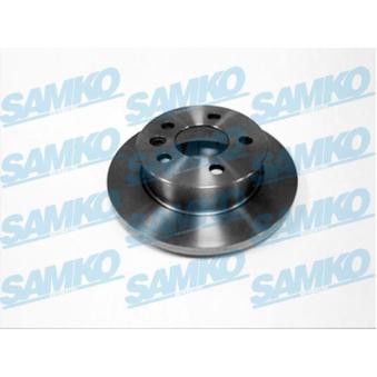 Jeu de 2 disques de frein avant SAMKO V2191P pour FORD GRANADA 2.5 Syncro - 110cv
