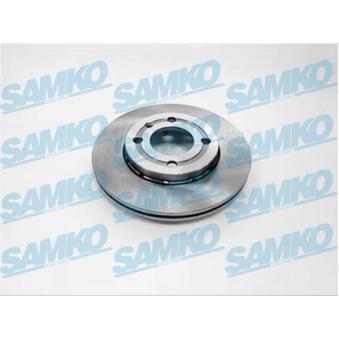 Jeu de 2 disques de frein avant SAMKO [V2291V]