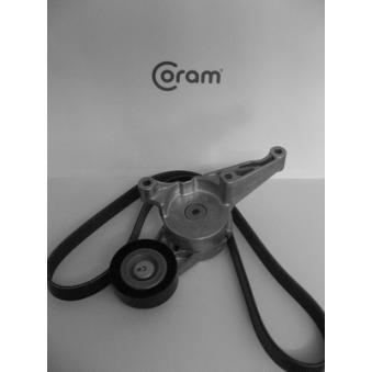 Jeu de courroies trapézoïdales à nervures CORAM [KTC1001.50]