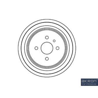 Tambour de frein AKRON-MALÒ [1120045]