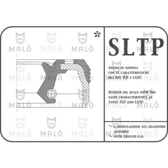 Bague d'étanchéité, différentiel AKRON-MALÒ [1128PFL]