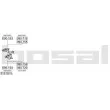 BOSAL SYS13515 - Echappement