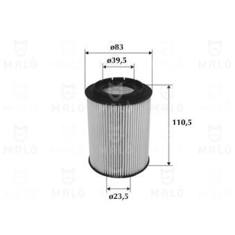 Filtre à huile AKRON-MALÒ [1510189]