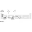 BOSAL SYS15369 - Echappement