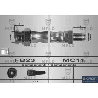 Flexible de frein AKRON-MALÒ [80179]