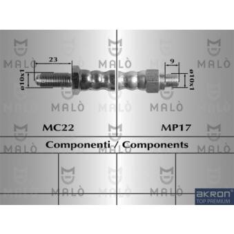 Flexible de frein AKRON-MALÒ [8284]