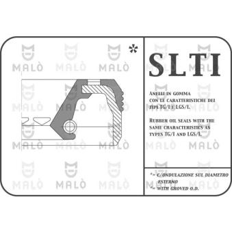 Bague d'étanchéité, différentiel AKRON-MALÒ [924IAC]