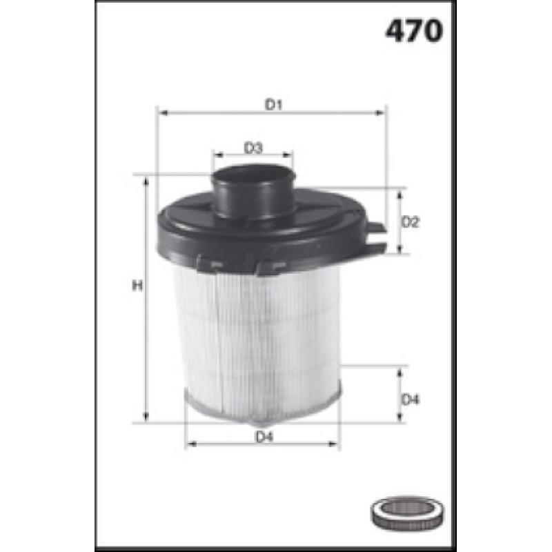 Filtre à air LUCAS FILTERS LFAF106 - Visuel 1