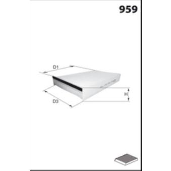 Filtre, air de l'habitacle LUCAS FILTERS OEM A1668300018 Filtre, air de l'habitacle LUCAS FILTERS OEM A1668300018