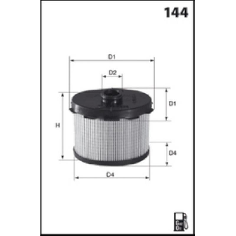 Filtre à carburant LUCAS FILTERS LFDE104 - Visuel 1