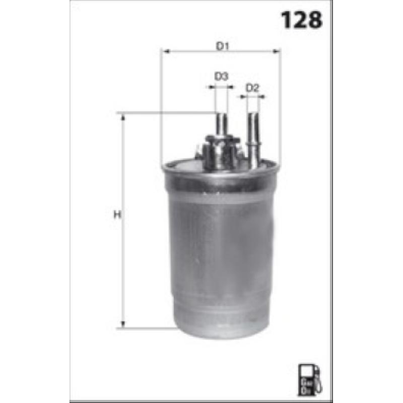 Filtre à carburant LUCAS FILTERS LFDF280 - Visuel 1
